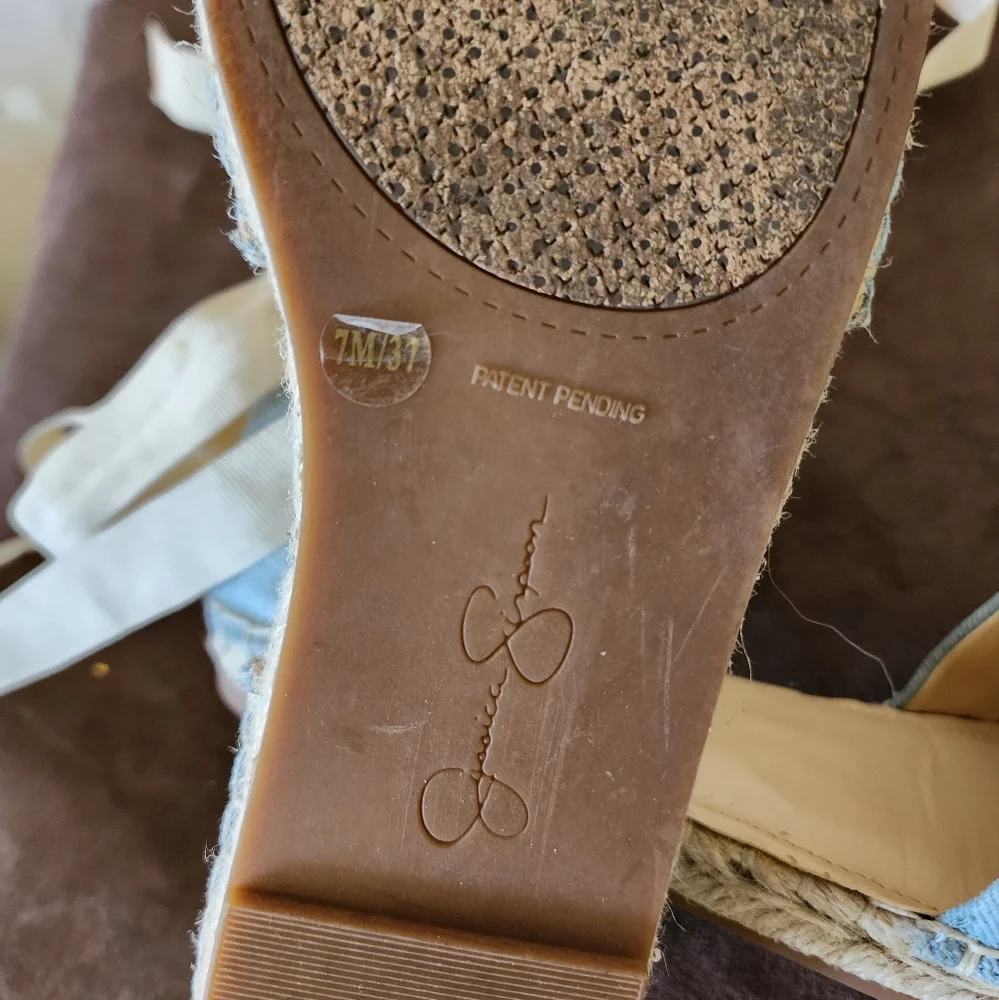 Jessica Simpson Fippo Espadrille Flats size 7